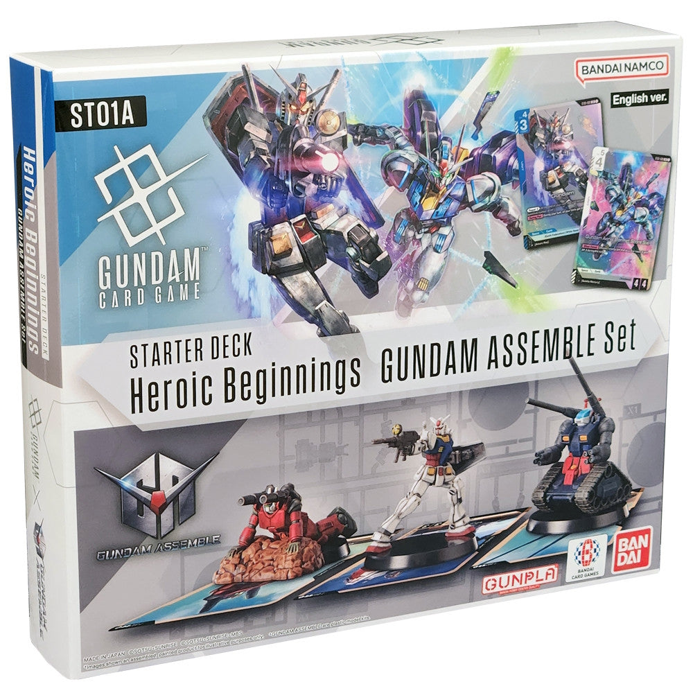 Heroic Beginnings - Gundam ASSEMBLE Set - Gundam Card Game