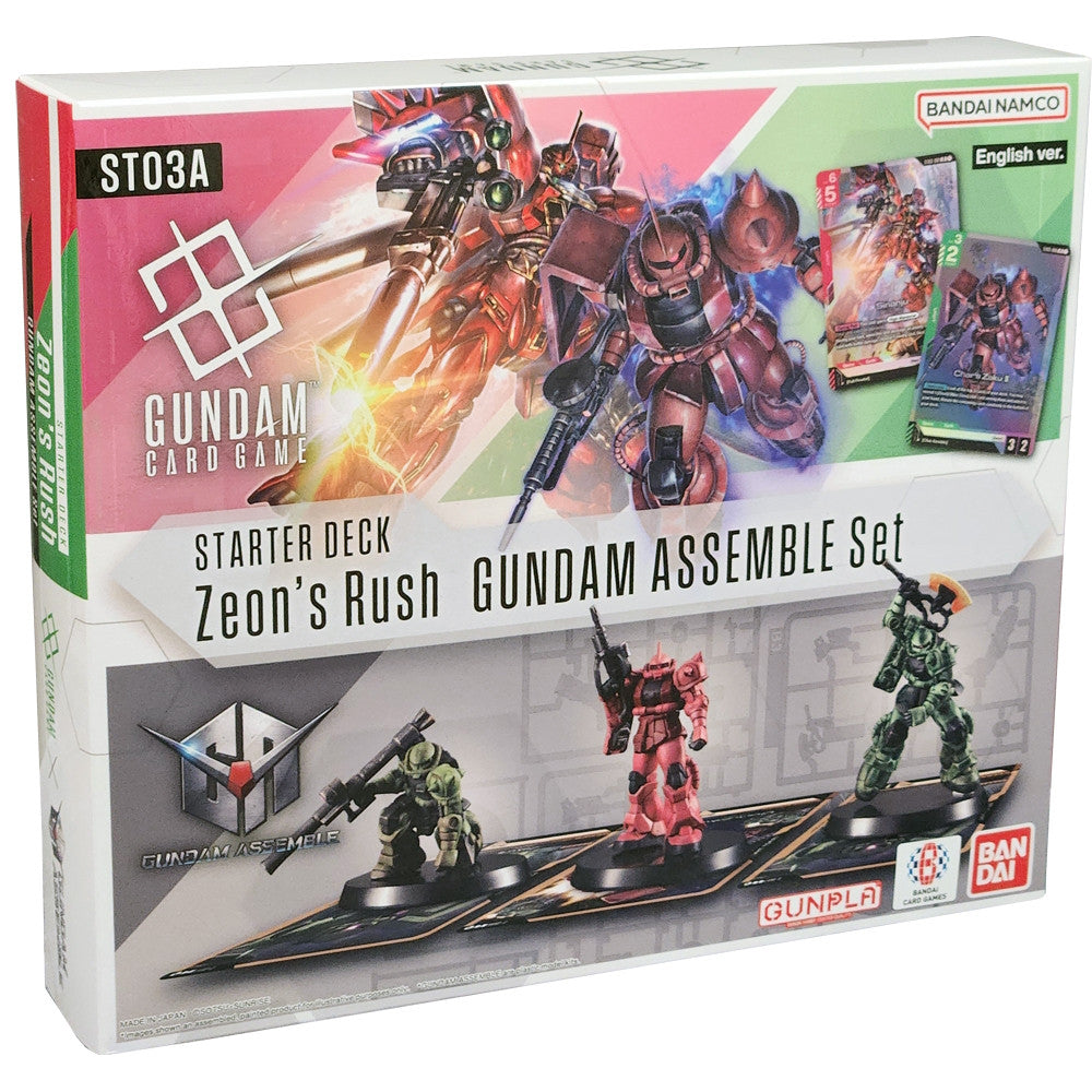 Zeon's Rush - Gundam ASSEMBLE Set - Gundam Card Game