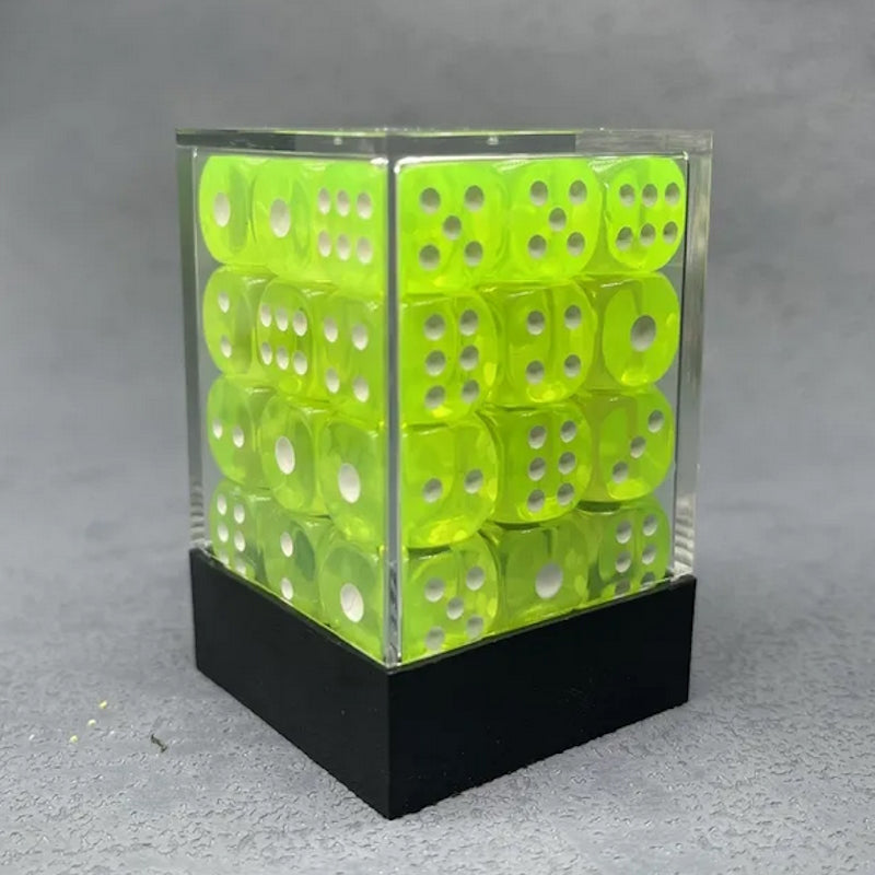 Boîte de 36 Dés 6 (D6) - Clairs