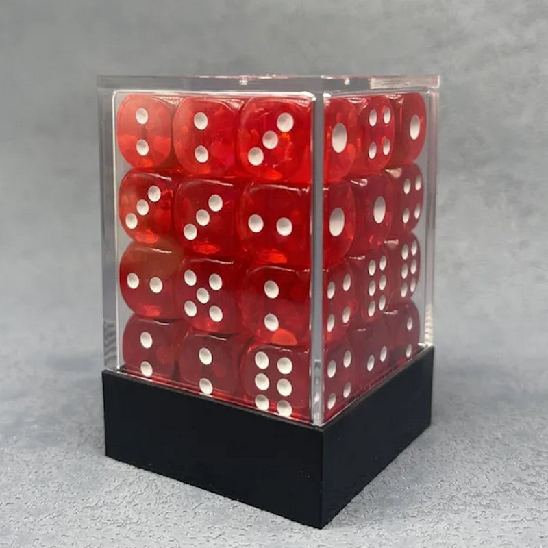Boîte de 36 Dés 6 (D6) - Clairs