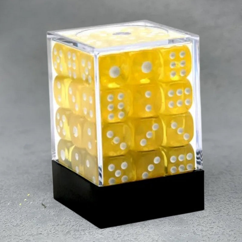 Boîte de 36 Dés 6 (D6) - Clairs