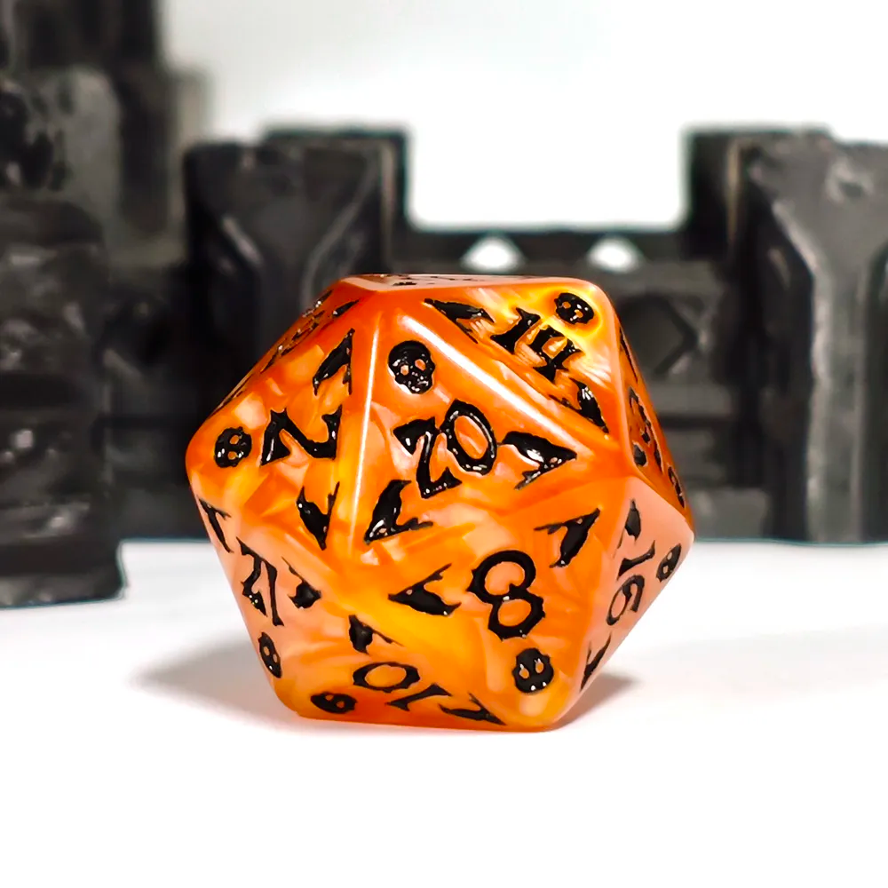 Set de 7 Dés - Cauchemar d'Halloween