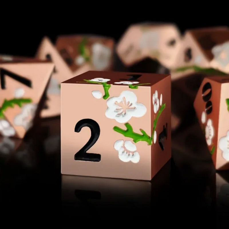 Set de 7 Dés - Sakura