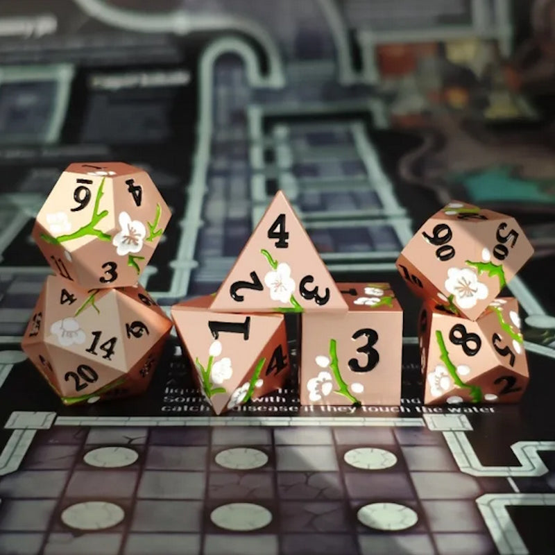 Set de 7 Dés - Sakura