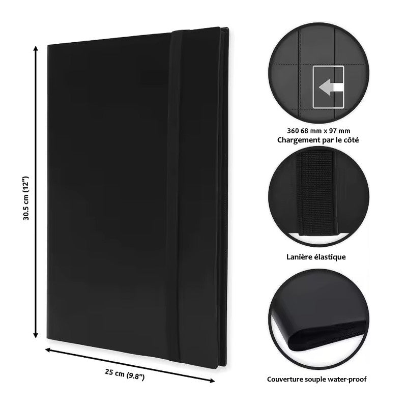 Portfolio flexible A4 - 360 cartes
