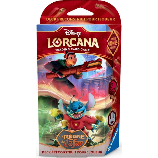 Le Règne de Jafar - Deck de Démarrage Mulan & Stitch - Lorcana