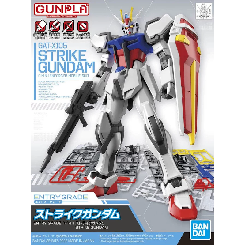 GAT-X105 Strike Gundam - Entry Grade