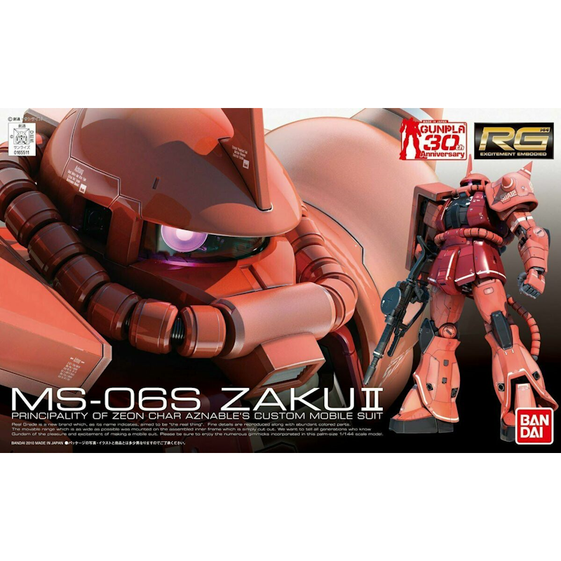 Zaku-II (Char version) - Real Grade