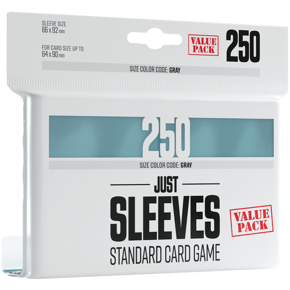 250 Just Sleeves Clear - GameGenic