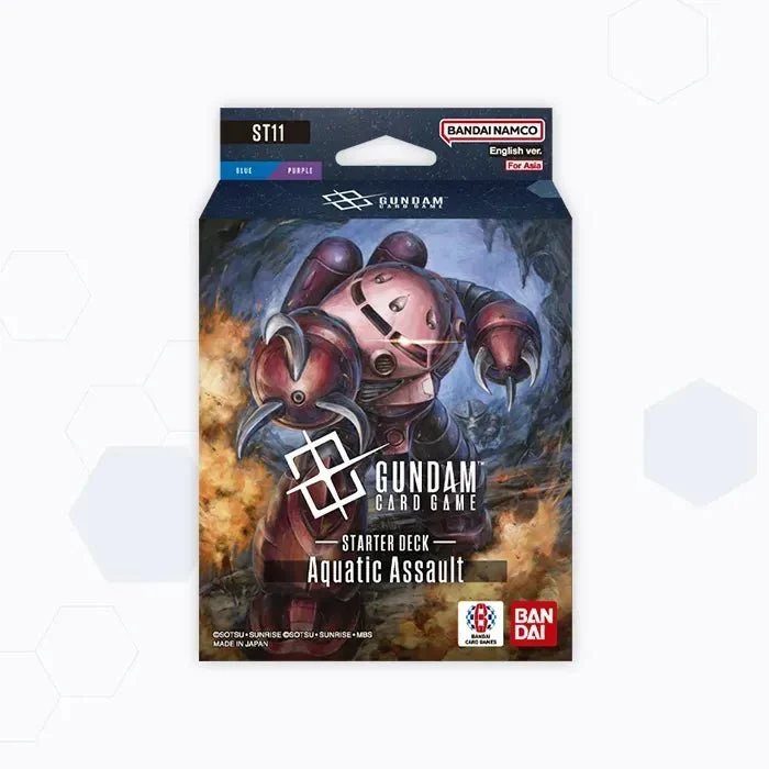 ST11 Aquatic Assault - Deck de Démarrage - Gundam Card Game