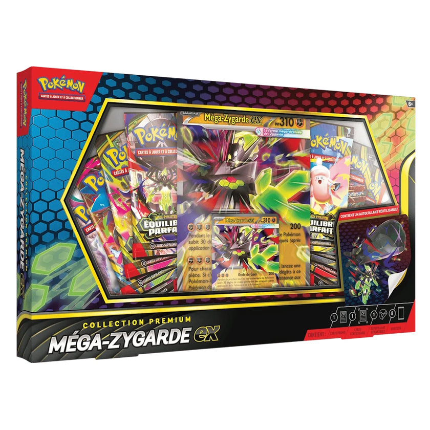 Coffret Collection Premium Méga-Zygarde EX - Equilibre Parfait - Pokémon