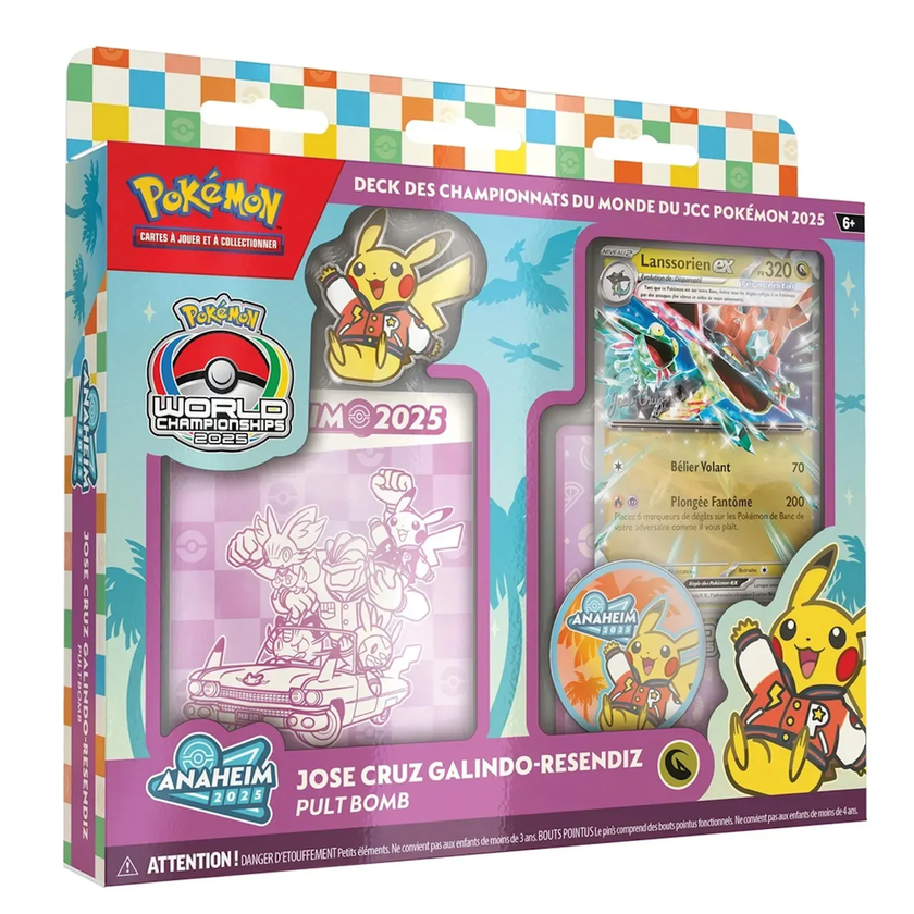 Deck Pult Bomb - Championnats du Monde 2025 - Pokémon