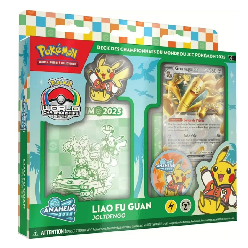 Deck Joltdengo - Championnats du Monde 2025 - Pokémon