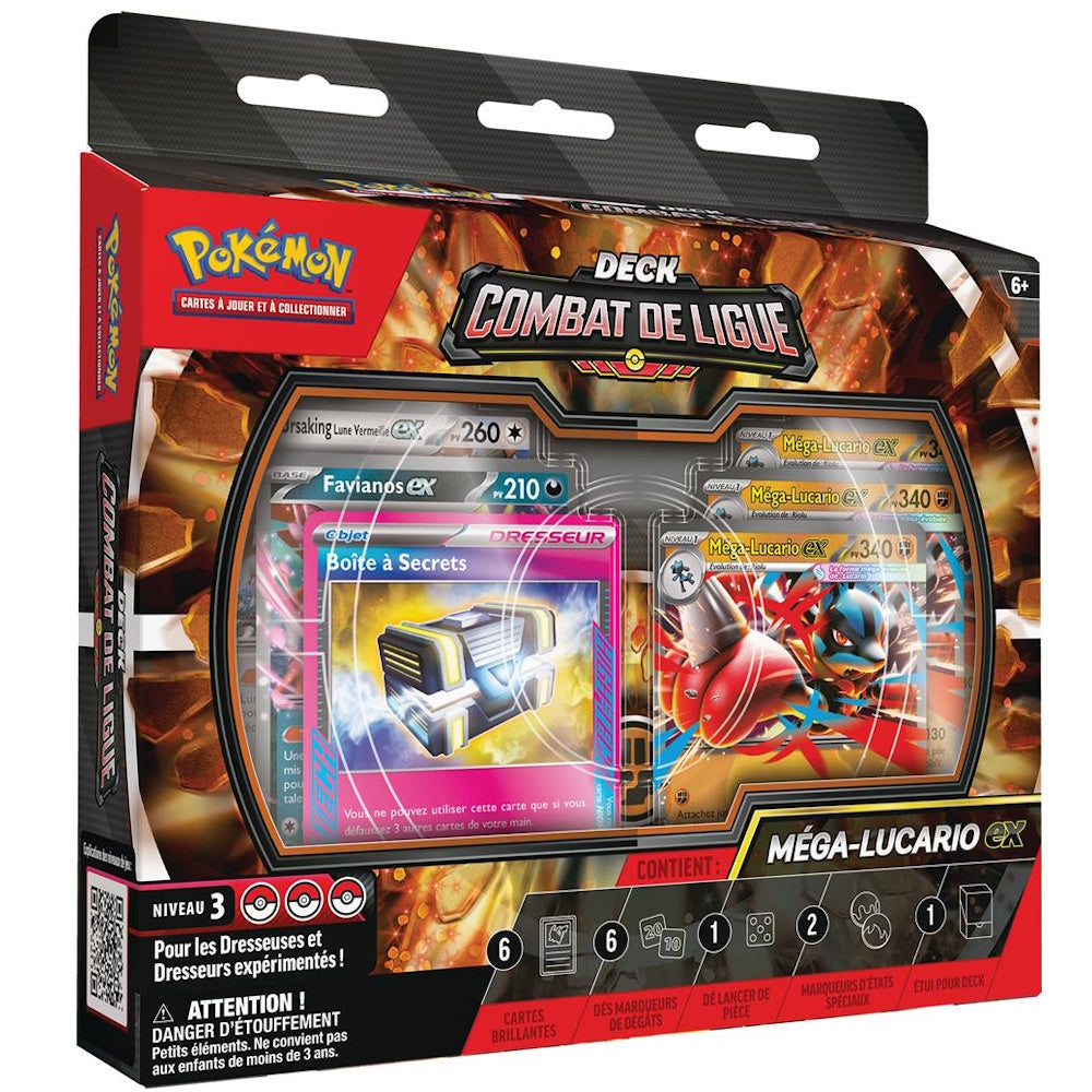 Deck Combat de Ligue - Méga-Lucario EX - Pokémon