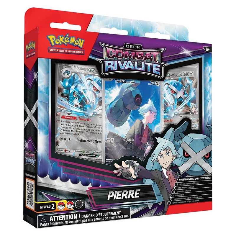 Deck Combat Rivalité - Pierre - Pokémon