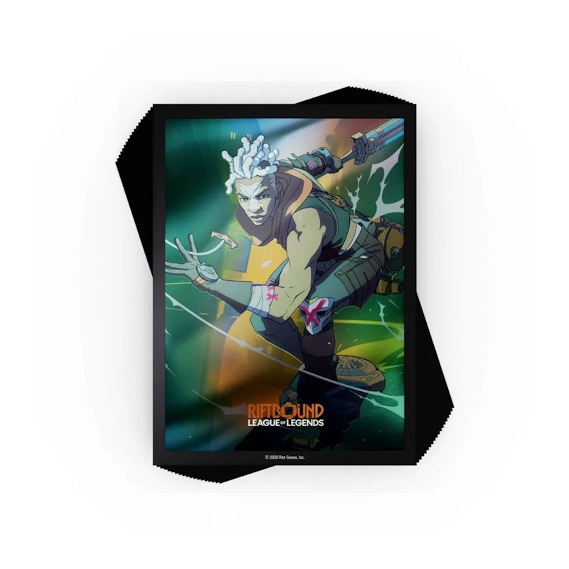 Paquet de 100 protège-cartes Radiance - Riftbound