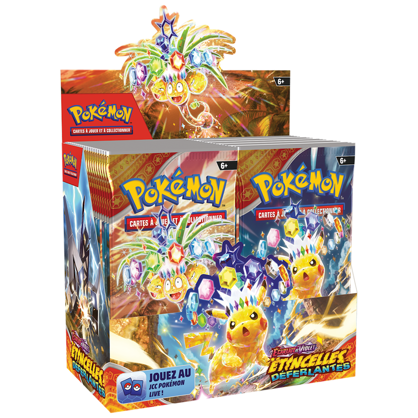 Etincelles Déferlantes - Boîte de 36 Boosters - Pokémon