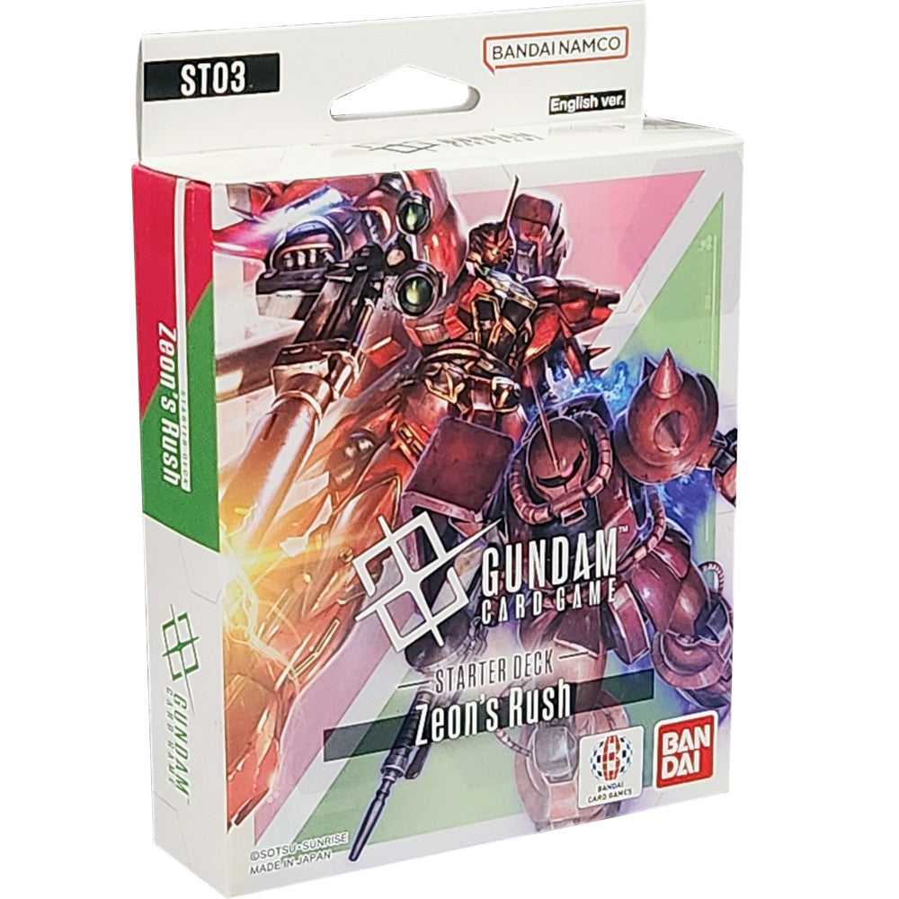 Zeon's Rush - Deck de Démarrage - Gundam Card Game
