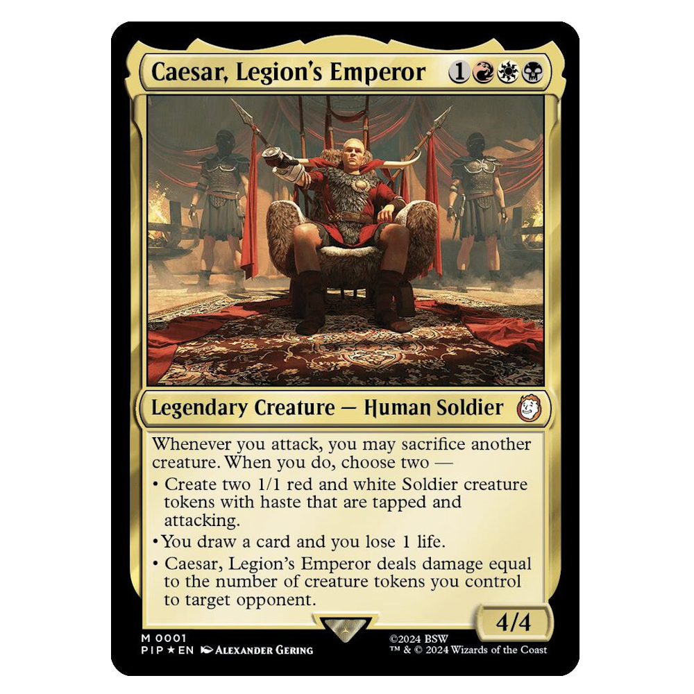 Fallout - Hail, Caesar (Deck Commander) (VERSION ANGLAISE) - Magic: The Gathering