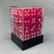 Boîte de 36 Dés 6 (D6) - Clairs