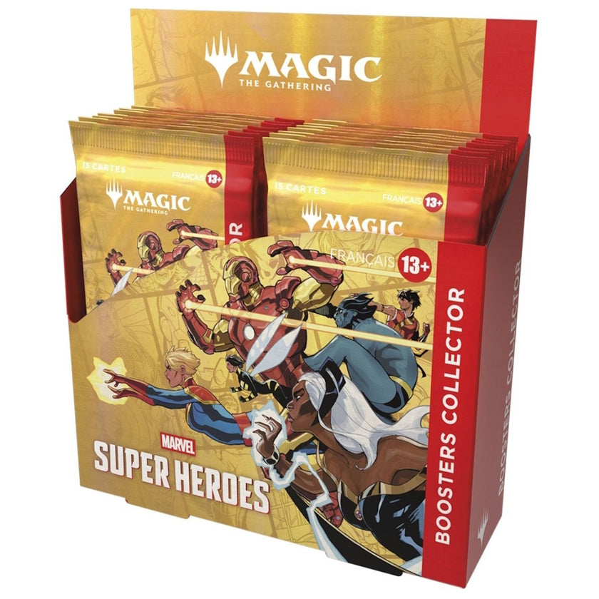 Marvel Super Heroes - Boîte de 12 Boosters Collector  - Magic: The Gathering