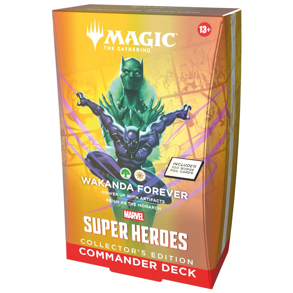 Marvel Super Heroes - Wakanda Pour Toujours (Deck Commander Collector) - Magic: The Gathering
