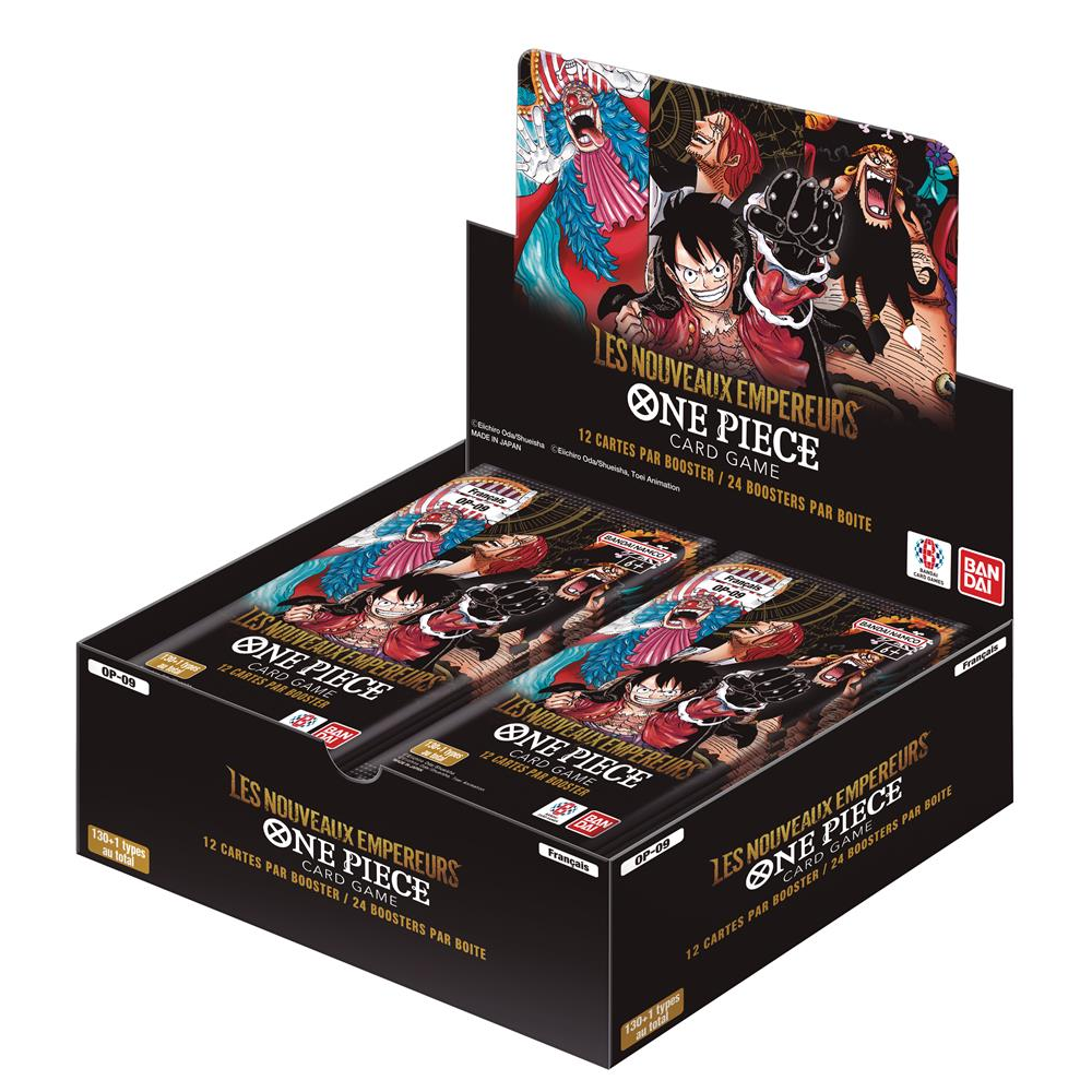 OP09 Les Nouveaux Empereurs - Boîte de 24 Boosters - One Piece Card Game