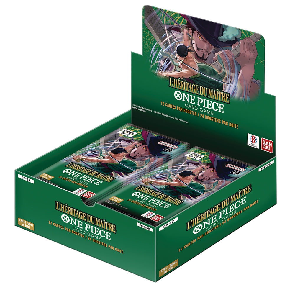 OP12 L'Héritage du Maître - Boîte de 24 Boosters - One Piece Card Game