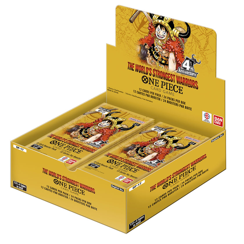 OP17 Les Guerriers les plus Puissants au Monde - Boîte de 24 Boosters (Version Anglaise) - One Piece Card Game