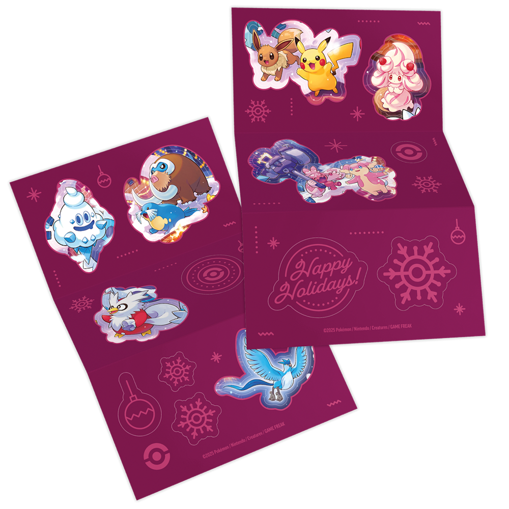 Calendrier des fêtes 2025 (de l'avent) - Pokémon