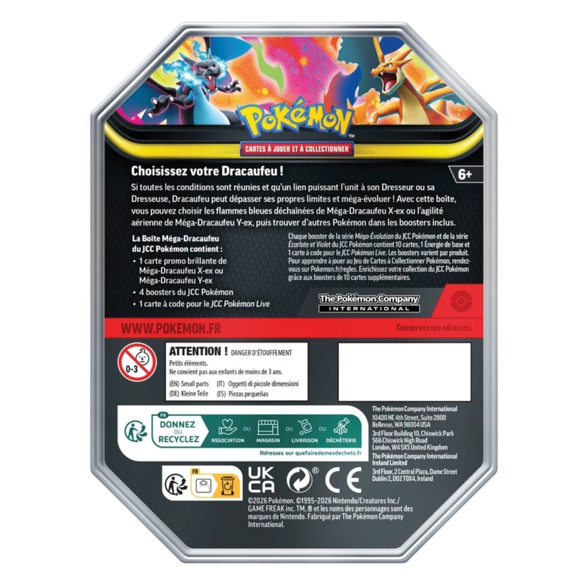 Pokébox - Mega Charizard X & Y (French) - Pokémon