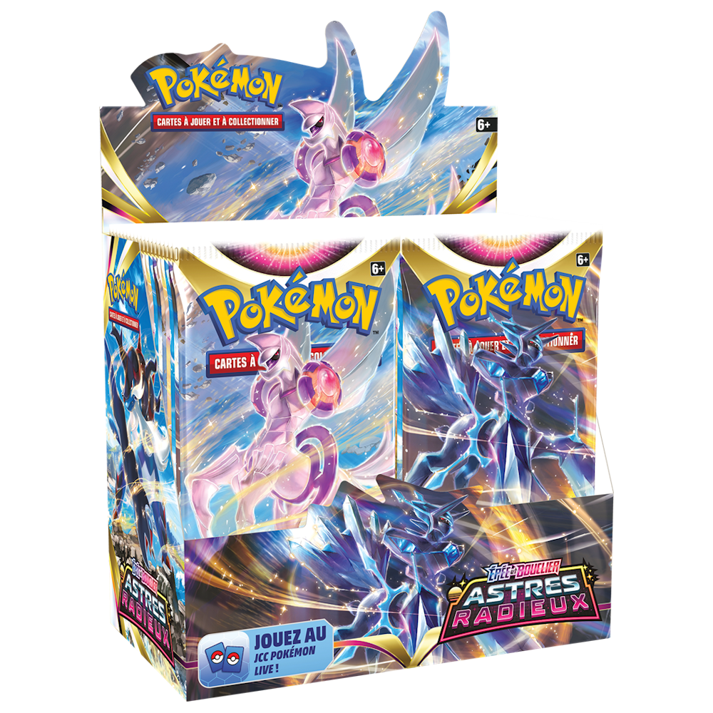 Astres Radieux - Boîte de 36 Boosters - Pokémon