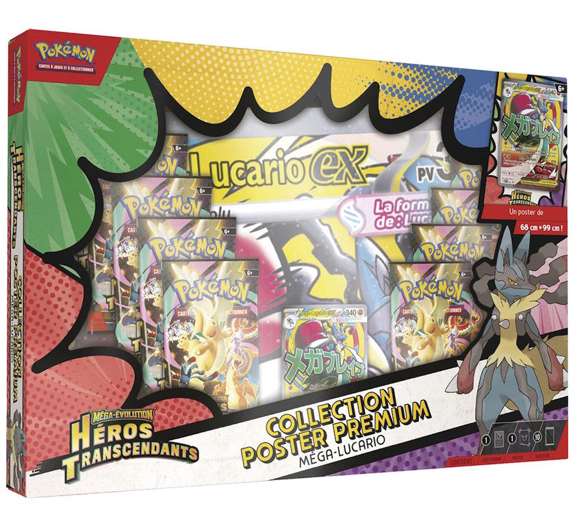 Collection Poster Premium - Héros Transcendants - Pokémon