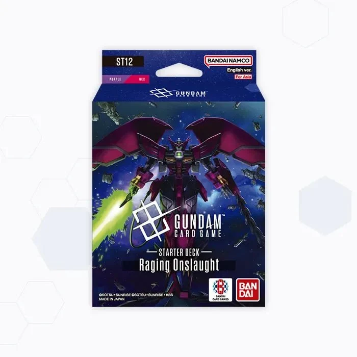 ST12 Raging Onslaught - Deck de Démarrage - Gundam Card Game