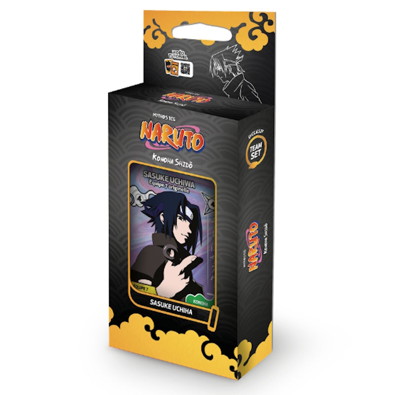 Naruto Mythos - Team Set Sasuke Uchiha (French) - Konoha Shidō