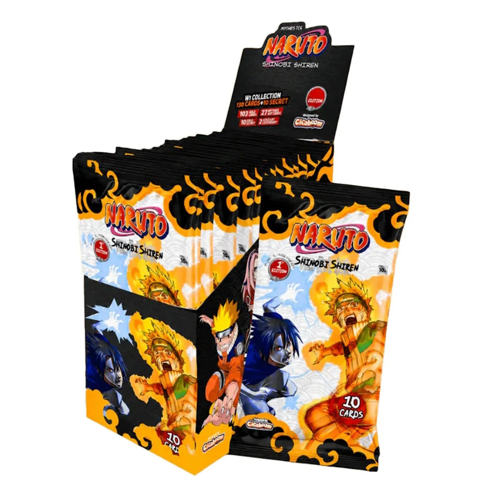 Naruto Mythos - Boîte de 24 Boosters FR 1ère Edition - Shinobi Shiren