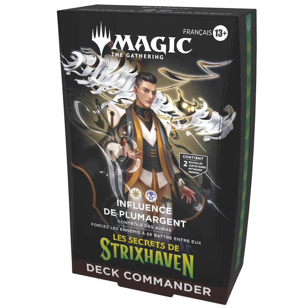 Les Secrets de Strixhaven - Influence de Plumargent (Deck Commander) - Magic: The Gathering