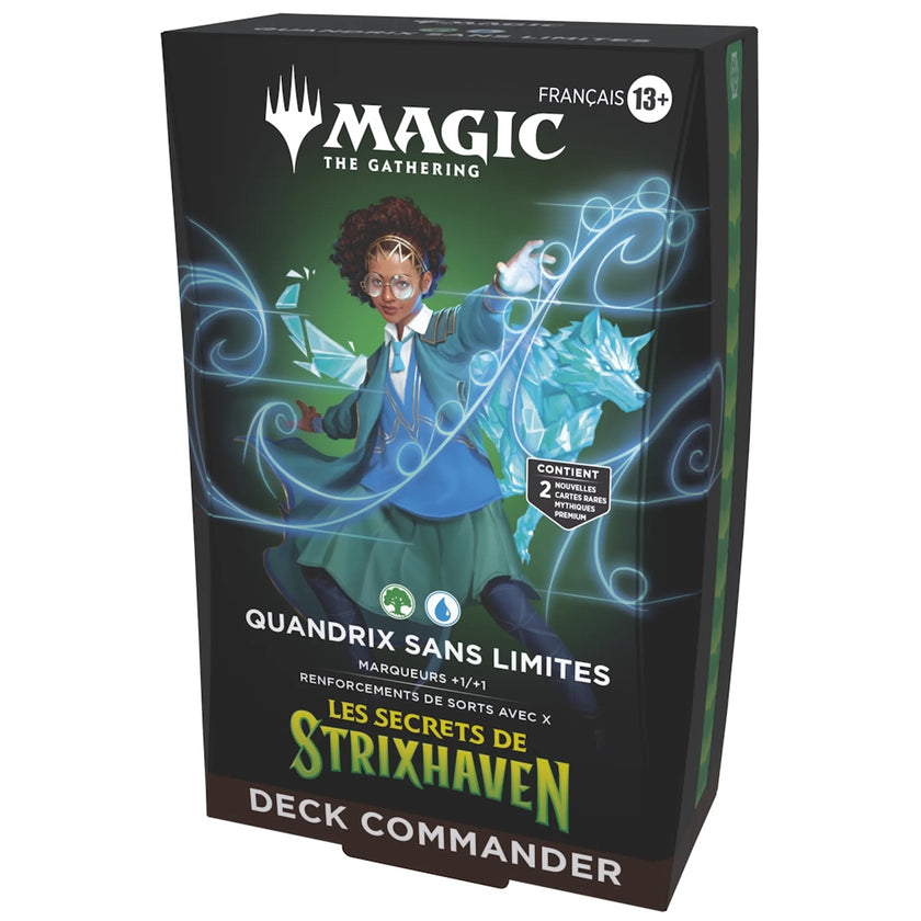 Les Secrets de Strixhaven - Quandrix Sans Limites (Deck Commander) - Magic: The Gathering