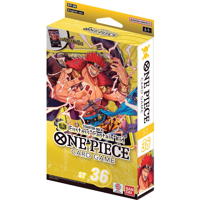 Starter Deck ST36 Jaune (Version Anglaise) - One Piece Card Game