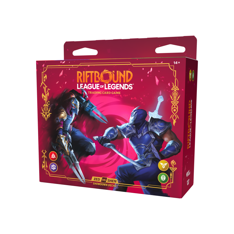 Zed vs Shen (Version Anglaise) - Deck Showdown - Riftbound