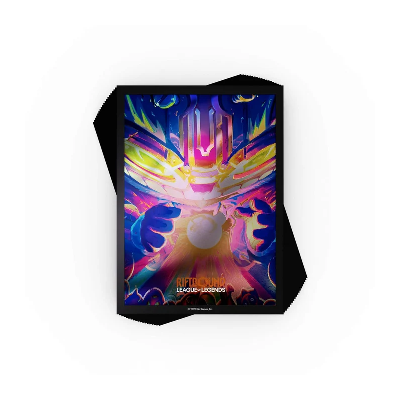 Paquet de 100 protège-cartes Radiance - Riftbound